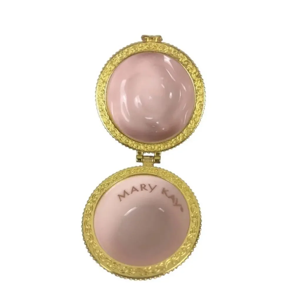 Vintage New  Mary‎ Kay Rose Glaze Trinket Pink Box